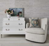 Montford White 4 Drawer Accent Cabinet