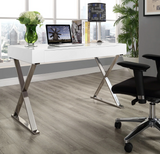 Jonathan II Modern Desk White
