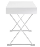 Jonathan II Modern Desk White