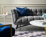 Tipper Modern Sofa Grey