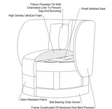 Welcome Swivel Chair Olive