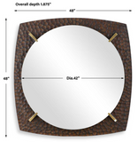 Beaten not Bruised Accent Mirror