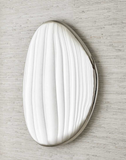 Chrome Wall Stone Decor
