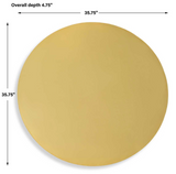 Golden Homage Metal Wall Decor