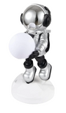 Moon Dance Lighted Sculpture Black and Silver