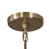 Golden Needle 3 Light Ceiling Chandelier