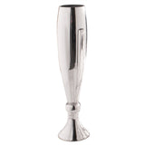Mirror Mirror Modern Glass Vase, silver contemporary vase, oversized silver vase