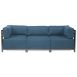 Block Outdoor Sofa, modern outdoor sofa, sunbrella sofa, contemporary outdoor sofa,