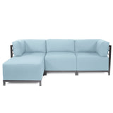 Block Outdoor Modern Sofa Sectional, contemporary outdoor furniture, sunbrella outdoor sofa