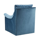 Blue Swivel Chair