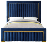 Drake Modern Bed Blue