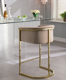 Dwell Modern Counter Stool Beige