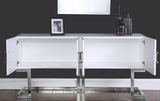 Givenchy Modern Sideboard White/Silver