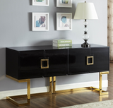 Givenchy Modern Sideboard Black/Gold