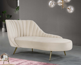 Maggie Chaise Lounge Cream