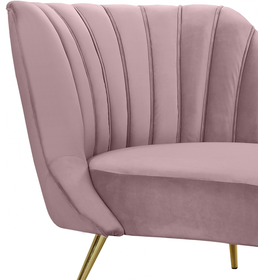 Blush pink chaise discount lounge