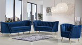 Maggie Modern Sofa Blue
