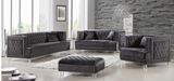 Mauldin Modern Accent chair Grey