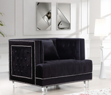 Mauldin Modern Accent chair Black