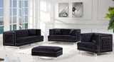 Mauldin Modern Accent chair Black
