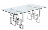Quaid Dining Table Chrome