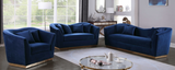Slope Modern Loveseat Black