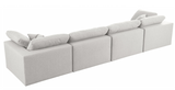 Modern Cloud Modular Linen Sofa 4pcs Beige