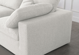 Modern Cloud Modular Linen Sofa 4pcs Beige