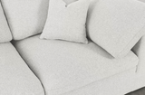 Modern Cloud Modular Linen Sofa 4pcs Beige