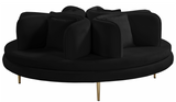 Orbit Conversation Round Seating Black