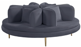 Orbit Conversation Round Seating Grey