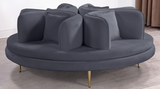 Orbit Conversation Round Seating Grey