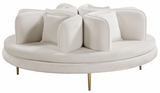 Orbit Conversation Round Seating Cream