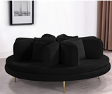 Orbit Conversation Round Seating Black