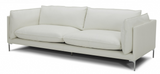 Bellow White Leather Sofa