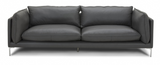 Bellow Grey Leather Sofa
