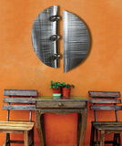 Threaded Metal Wall Art 2 Piece Indoor/Outdoor