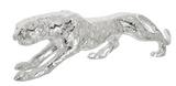 Creeping Leopard Animal Sculpture Gold