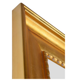 Leaner Mirror Mammoth Oversized Gold Finish