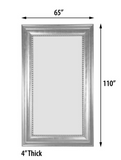 Leaner Mirror Mammoth Oversized Gold Finish