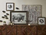 Layered Modern Earthtone Large Wall Art