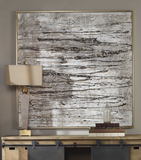 Layered Modern Earthtone Large Wall Art