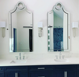 Rhea Wall Mirror With Round Cut Out
