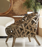 Harmony Rattan Accent Chair Cream