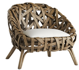 Harmony Rattan Accent Chair Cream