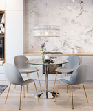 Radiant Round Crystal Ceiling Light