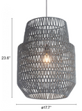 Woven Tatum Ceiling Light