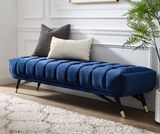 Tipper Modern Bench Ivory