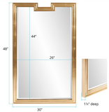 Deco Arte Wall Mirror Gold
