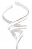 Intertwined LED Floor Lamp White